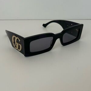 Gucci Square Spotted Purple & Green Havana‎ Sunglasses GG1425S-003